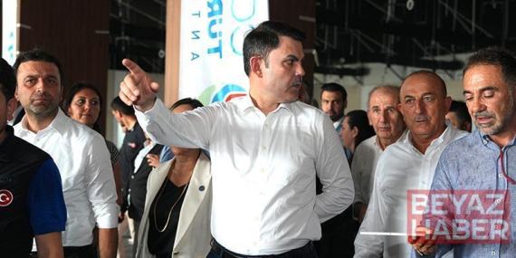 Bakan Kurum, Antalya EXPO Alanı
