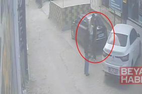 Darp edilen kadını kurtarmak isterken bıçaklandı; o anlar kamerada