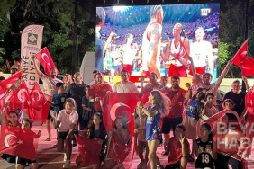 Filenin Sultanları’nın zaferi Osmaniye’de dev ekrandan izlendi