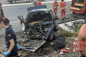 Muğla’da feci kaza! Otomobil refüje çarptı: 2 ölü