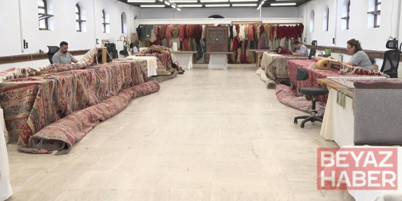 500 yıllık saray seccadeleri sergilenmeye hazırlanıyor