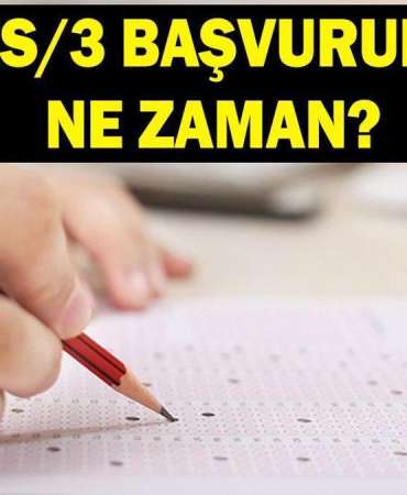 ALES 3 BAŞVURU VE SINAV TAKVİMİ: ALES 3 başvuruları ne zaman alınacak? ALES 3 sınavı ne zaman, hangi tarihte?