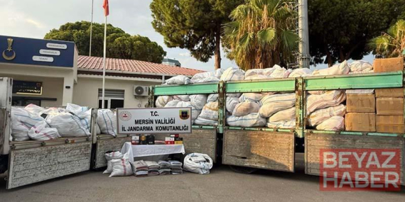 Mersin’de 50 milyon TL’lik kaçak giyim operasyonu