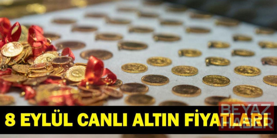 ALTIN FİYATLARI 8 EYLÜL 2026 CANLI: Bugün Gram, Çeyrek, Cumhuriyet Ne Kadar? Kapalıçarşı Altın Fiyatları Ne Durumda?