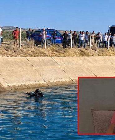 Sulama kanalında kaybolan 14 yaşındaki Yusuf aranıyor