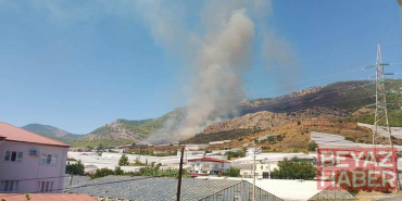 Mersin’de orman yangını