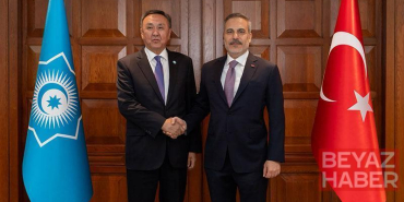 Bakan Fidan, TDT Genel Sekreteri Ömüraliyev
