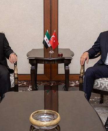 Bakan Fidan, Suriyeli mevkidaşı Şeybani