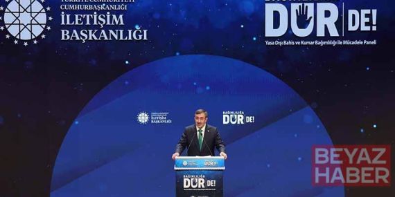 Cevdet Yılmaz: Yasa dışı bahis ve kumar bağımlılığıyla mücadelenin uluslararası gündeme taşınmasına öncülük ediyoruz
