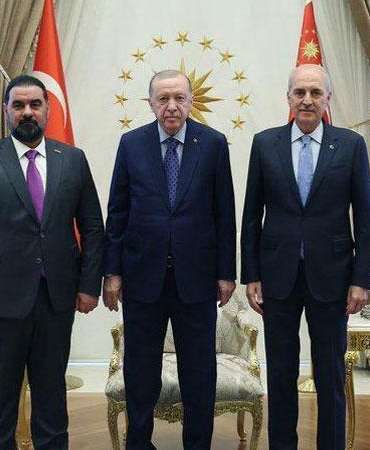 Cumhurbaşkanı Erdoğan, Irak Meclis Başkanı Halbusi
