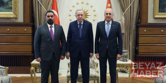 Cumhurbaşkanı Erdoğan, Irak Meclis Başkanı Halbusi