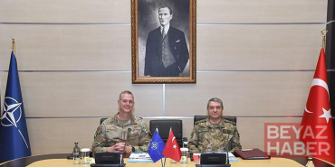 Genelkurmay Başkanı Orgeneral Bayraktaroğlu, NATO Avrupa Müttefik Yüksek Komutanı Greynkewich ile görüştü