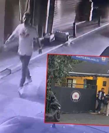 Ortaköy’de havaya ateş açan şüpheli motosiklette yakalandı