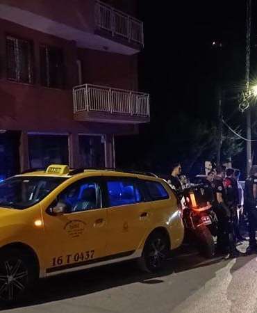 Taksiden kurusıkı tabancayla ateş açan şüpheli gözaltına alındı