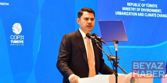Bakan Kurum: Okyanuslarımızın geleceği devasa bir risk altındadır