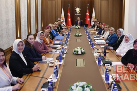 Cumhurbaşkanı Erdoğan, kadın belediye başkanlarını kabul etti