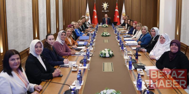 Cumhurbaşkanı Erdoğan, kadın belediye başkanlarını kabul etti