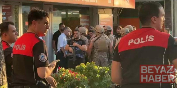 Özel güvenliğin silahıyla bankadaki 5 kişiyi rehin alan şüpheli tutuklandı