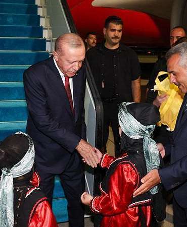 Cumhurbaşkanı Erdoğan, memleketi Rize’de