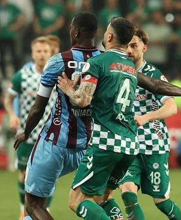 Trabzonspor ile Konyaspor, Süper Lig