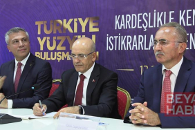 Bakan Şimşek, Bolu’da iş dünyası ve partililerle buluştu