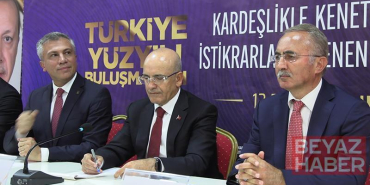 Bakan Şimşek, Bolu’da iş dünyası ve partililerle buluştu