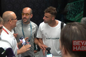 Deniz Türüç, TFF Temsilcisiyle tartıştı