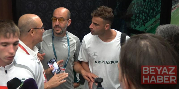 Deniz Türüç, TFF Temsilcisiyle tartıştı