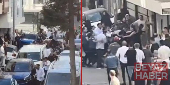 Sultangazi’de düğün öncesi gelin almada kavga; polis biber gazıyla müdahale etti
