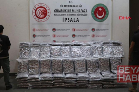 İpsala ve Hamzabeyli gümrük kapılarında 147 kilo skunk ve 27 kilo kokain ele geçirildi