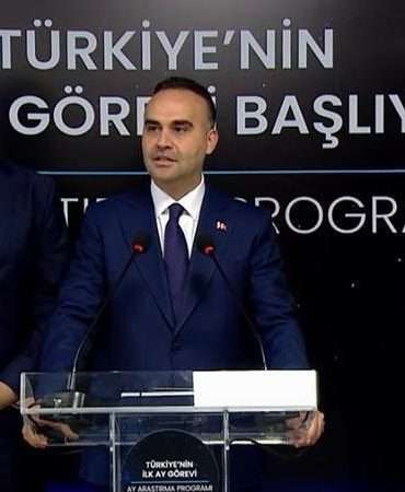 Bakan Kacır: Ay Uzay Aracımızı 2027 yılının ilk aylarında uzaya uğurlamayı hedefliyoruz