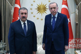 Cumhurbaşkanı Erdoğan, BBP Genel Başkanı Destici