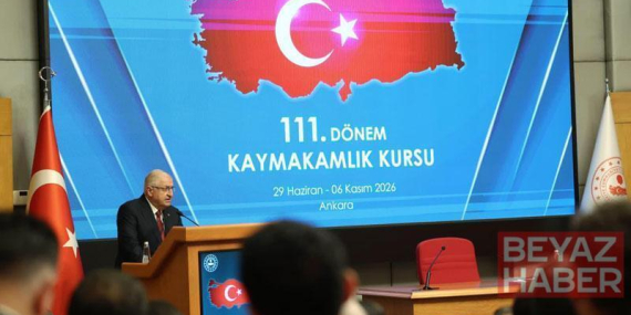 Bakan Güler, kaymakam adaylarıyla bir araya geldi