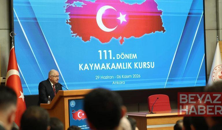 Bakan Güler, kaymakam adaylarıyla bir araya geldi