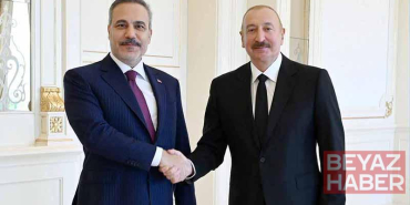 Bakan Fidan, Azerbaycan Cumhurbaşkanı Aliyev tarafından kabul edildi