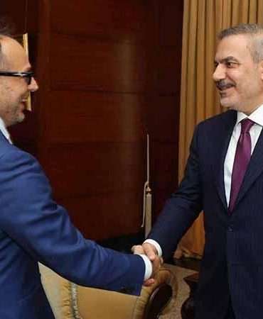 Bakan Fidan, TÜRKPA Genel Sekreteri Hasan