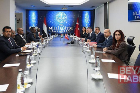 Bakan Tekin, Sudan Eğitim Bakanı Hajar ile bir araya geldi