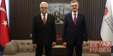 İletişim Başkanı Duran, Pakistan Büyükelçisi Junaid ile görüştü