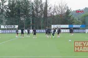 Beşiktaş, Marsilya maçının hazırlıklarını tamamladı