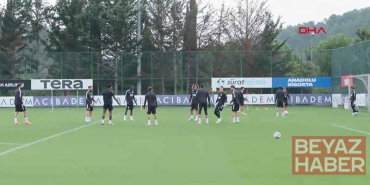 Beşiktaş, Marsilya maçının hazırlıklarını tamamladı