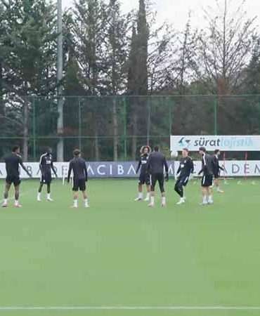 Beşiktaş, Marsilya maçının hazırlıklarını tamamladı