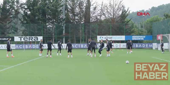 Beşiktaş, Marsilya maçının hazırlıklarını tamamladı