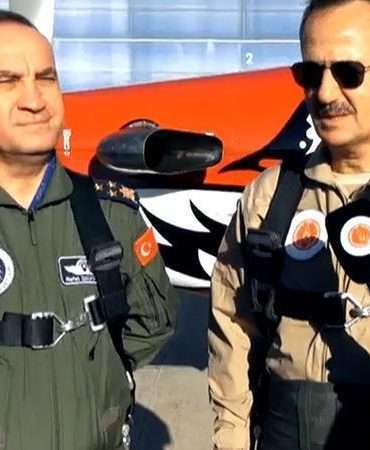 Haluk Görgün ve Orgeneral Dalkıran, HÜRKUŞ-2 ve HÜRJET ile test uçuşu gerçekleştirdi