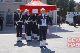 Şanlıurfa’da hayatını kaybeden başkomiser için tören düzenlendi