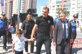 Şehit polisin oğlu Çınar