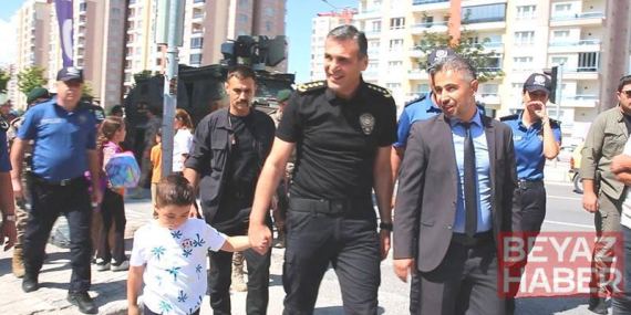 Şehit polisin oğlu Çınar