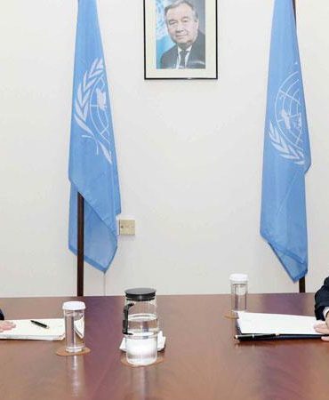 KKTC Cumhurbaşkanı Erhürman ile GKRY lideri Hristodulidis’in görüşmesi başladı