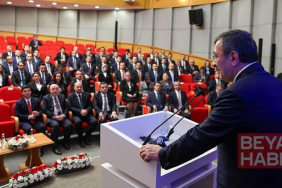 Cumhurbaşkanı Yardımcısı Yılmaz, kaymakam adaylarıyla bir araya geldi
