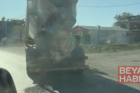 ​Yola beton dökerek ilerleyen mikserin sahibine 191 bin 867 TL ceza
