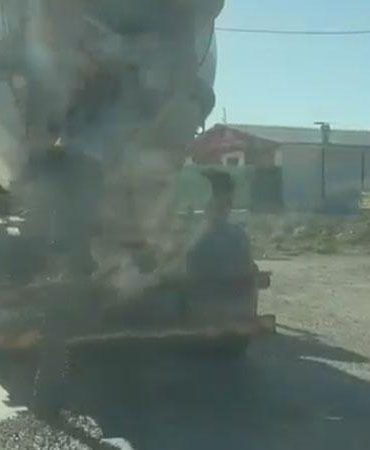 ​Yola beton dökerek ilerleyen mikserin sahibine 191 bin 867 TL ceza
